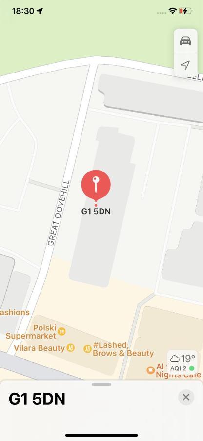 City Centre 2 Bedroom Apartment, Secure Parking. Glasgow Dış mekan fotoğraf